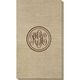 Double Circle Monogram Bamboo Luxe Guest Towels Image 2 of 5
